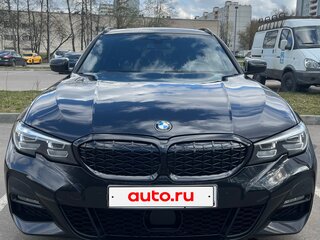 2020 BMW 3 серии 320d xDrive VII (G2x), чёрный, 3580000 рублей, вид 2