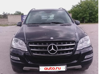 2010 Mercedes-Benz M-Класс 300 II (W164) Рестайлинг, чёрный, 1600000 рублей, вид 1
