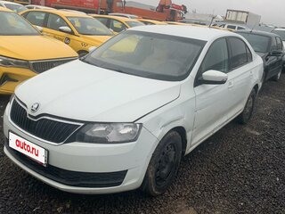 2018 Skoda Rapid I Рестайлинг, белый, 865450 рублей, вид 2