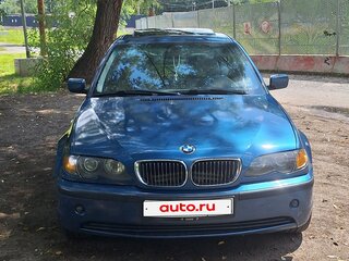2002 BMW 3 серии 318i IV (E46) Рестайлинг, синий, 560000 рублей, вид 1