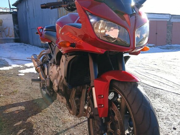 2008 Yamaha FZ1, красный, 500000 рублей - вид 10