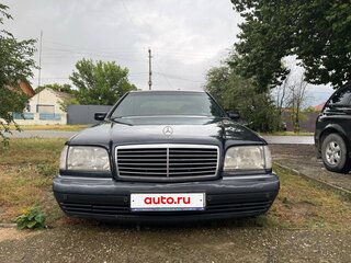 1996 Mercedes-Benz S-Класс 420 III (W140) Рестайлинг, синий, 1300000 рублей, вид 3