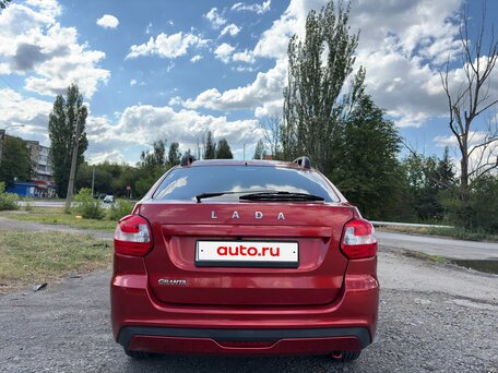 2019 Lada (ВАЗ) Granta I Рестайлинг, красный, 759000 рублей, вид 4