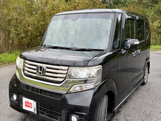 2014 Honda N-BOX I, чёрный, 600000 рублей, вид 1