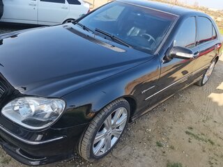 2003 Mercedes-Benz S-Класс 500 Long IV (W220) Рестайлинг, чёрный, 850000 рублей, вид 2