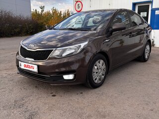 2016 Kia Rio III Рестайлинг, коричневый, 1050000 рублей, вид 1