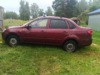 2013 Lada (ВАЗ) Granta I, серебристый, 400000 рублей, вид 4