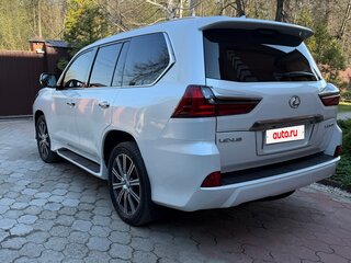 2019 Lexus LX 570 III Рестайлинг 2, белый, 11100000 рублей, вид 4