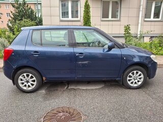 2008 Skoda Fabia II, синий, 250000 рублей, вид 4