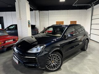 2018 Porsche Cayenne S III, синий, 6300000 рублей, вид 3