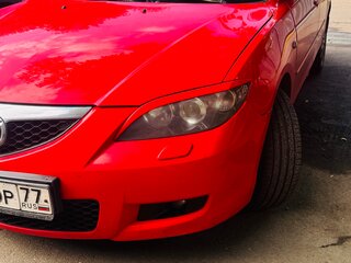 2008 Mazda 3 I (BK) Рестайлинг, красный, 420000 рублей, вид 1