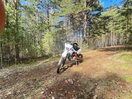 2025 Kayo Basic TT125EM, белый, 95000 рублей, вид 2