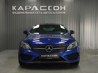 2017 Mercedes-Benz C-Класс 200 IV (W205), синий, 2295000 рублей, вид 3