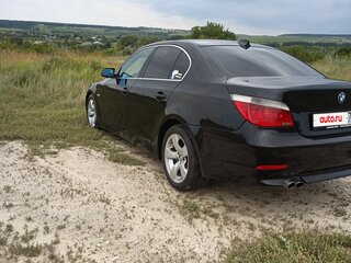 2003 BMW 5 серии 520i V (E60/E61), чёрный, 780000 рублей, вид 4