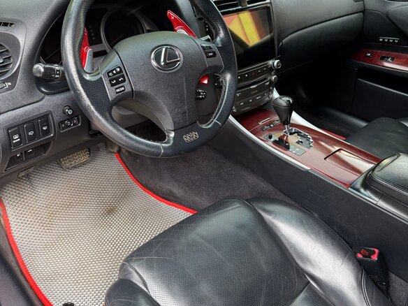 2007 Lexus IS 250 II, красный, 1600000 рублей - вид 6