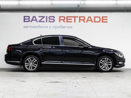 2017 Volkswagen Passat B8, чёрный, 1830000 рублей, вид 4
