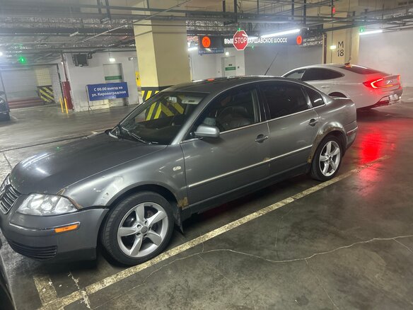 2002 Volkswagen Passat B5 Рестайлинг, серебристый, 285000 рублей - вид 12