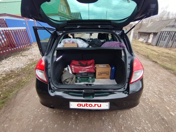 2009 Renault Clio III, чёрный, 333333 рублей - вид 4
