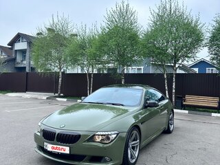 2004 BMW 6 серии 645i II (E63/E64), зелёный, 1800000 рублей, вид 1