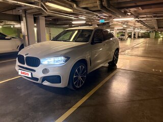2017 BMW X6 40d II (F16), белый, 4250000 рублей, вид 1