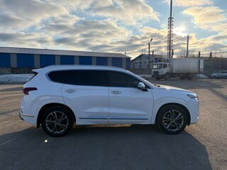 2019 Hyundai Santa Fe IV, белый, 3050000 рублей, вид 3
