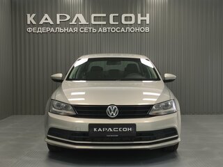 2015 Volkswagen Jetta VI Рестайлинг, серебристый, 980000 рублей, вид 3