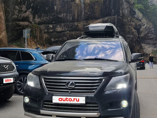 2008 Lexus LX 570 III, чёрный, 3150000 рублей, вид 3