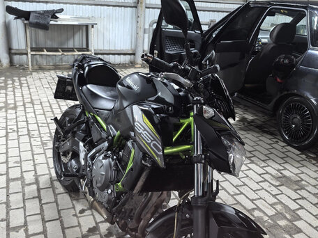 2018 Kawasaki ER-6N, чёрный, 580000 рублей, вид 4
