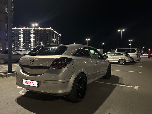 2007 Opel Astra GTC H Рестайлинг, серебристый, 550000 рублей - вид 6