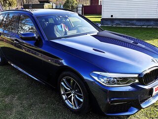 2018 BMW 5 серии 520d VII (G30/G31/G38), синий, 3900000 рублей, вид 1