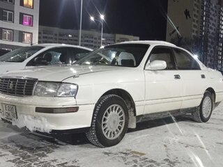 1995 Toyota Crown IX (S140), белый, 300000 рублей, вид 1