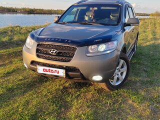 2008 Hyundai Santa Fe II, зелёный, 1000000 рублей, вид 3