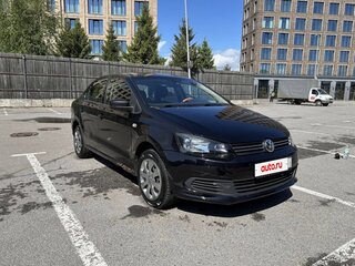 2012 Volkswagen Polo V, чёрный, 575000 рублей, вид 3