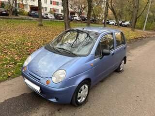 2009 Daewoo Matiz I Рестайлинг, синий, 169000 рублей, вид 3