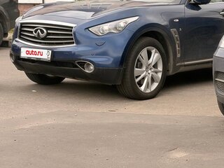 2011 Infiniti FX37 II (S51) Рестайлинг, синий, 1549000 рублей, вид 4