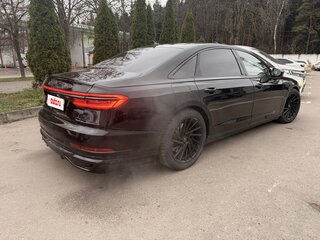 2018 Audi A8 Long 55 TFSI IV (D5), чёрный, 3900000 рублей, вид 5