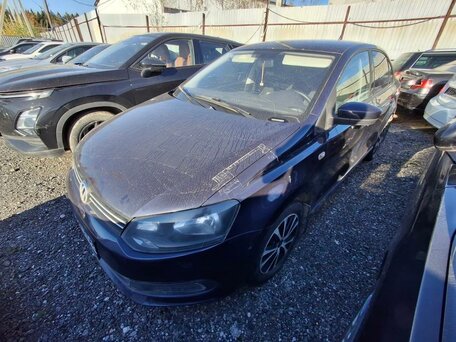 2012 Volkswagen Polo V, синий, 404000 рублей, вид 2