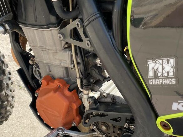 2017 KTM 450 SX F, жёлтый - вид 9