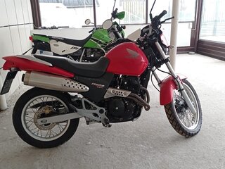 2000 Honda FX 650 Vigor, красный, 350000 рублей, вид 4