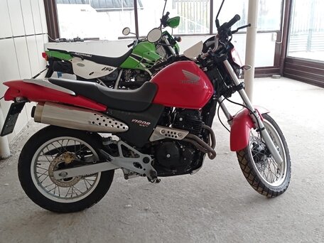 2000 Honda FX 650 Vigor, красный, 350000 рублей, вид 4