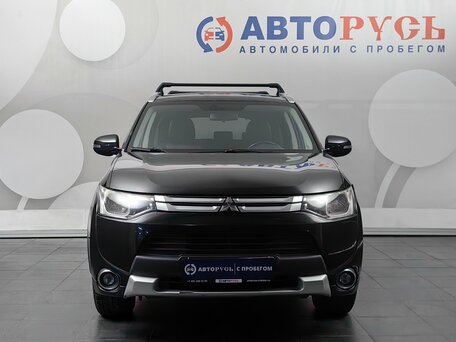 2014 Mitsubishi Outlander III, чёрный, 1148000 рублей, вид 3