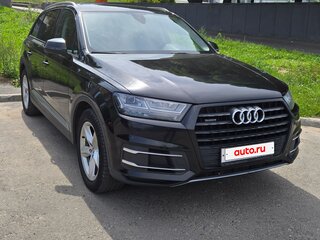 2017 Audi Q7 II (4M), чёрный, 3000000 рублей, вид 1