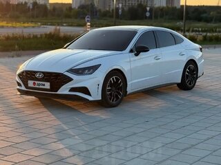 2021 Hyundai Sonata VIII (DN8), белый, 2200000 рублей, вид 1
