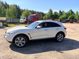 2015 Infiniti QX70, белый, 2250000 рублей, вид 1