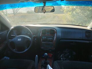 2007 Hyundai Sonata ТагАЗ IV (EF) Рестайлинг, чёрный, 290000 рублей, вид 4