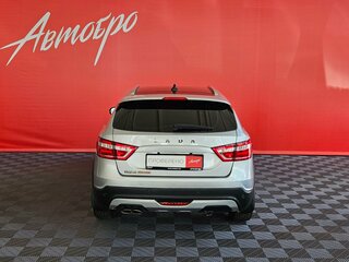 2020 Lada (ВАЗ) Vesta SW Cross I, серебристый, 1085000 рублей, вид 4