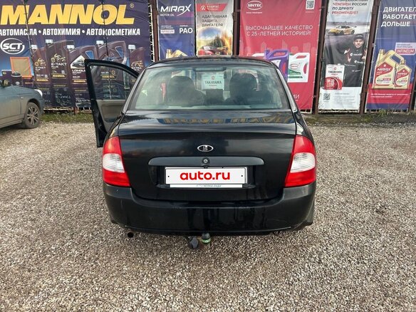 2010 Lada (ВАЗ) Kalina I, чёрный, 160000 рублей - вид 2
