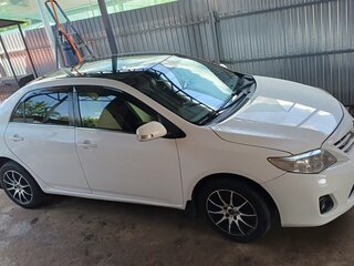 2012 Toyota Corolla X (E140, E150) Рестайлинг, белый, 1050000 рублей, вид 5