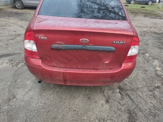 2008 Lada (ВАЗ) Kalina I, серебристый, 165000 рублей, вид 4