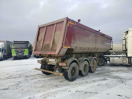 2022 УралСпецТранс Полуприцеп самосвальный, красный, 1111500 рублей, вид 3